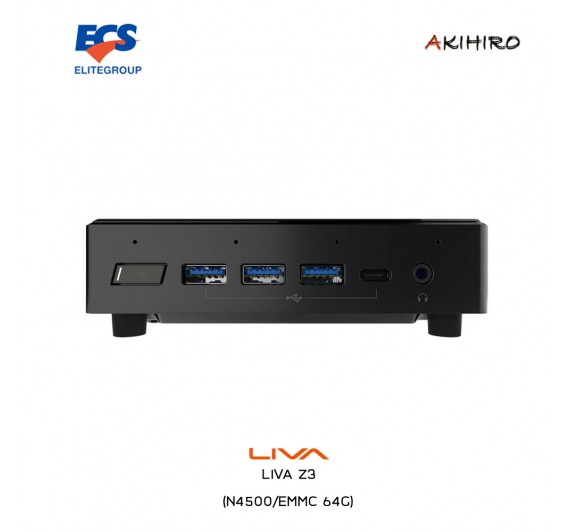 MINIPC (มินิพีซี) ECS LIVA Z3 (N4500/EMMC 64G) 